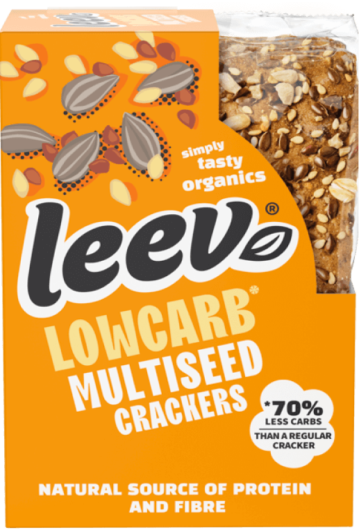 Lowcarb Crackers Multiseed verpakking